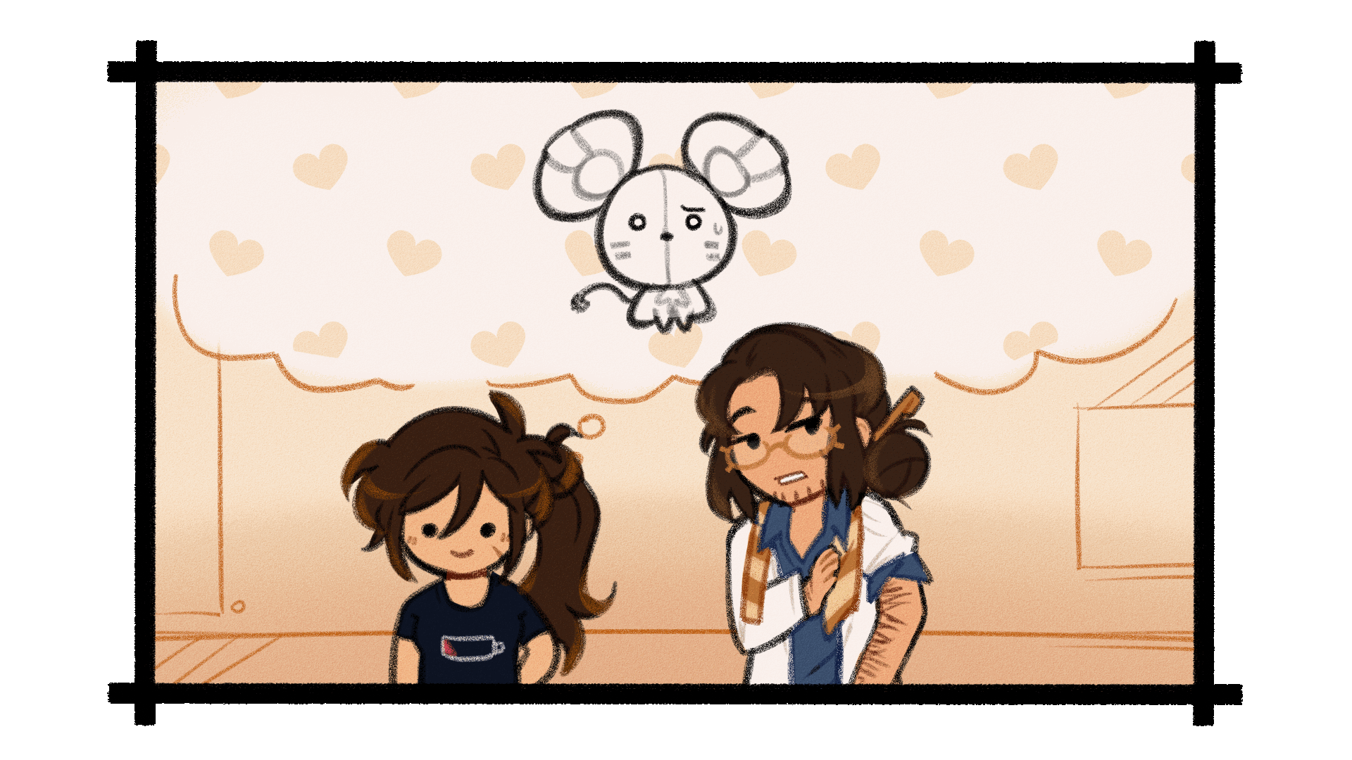 CHARISMA (-): It seems confused and vaguely disturbed by this kind of affection.